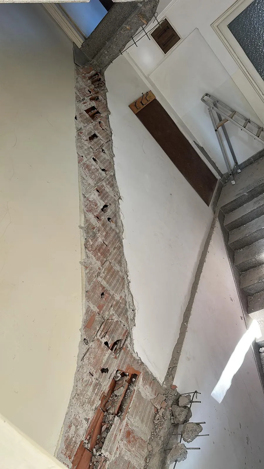 Posle dijamantskog sečenja betona - čist rez